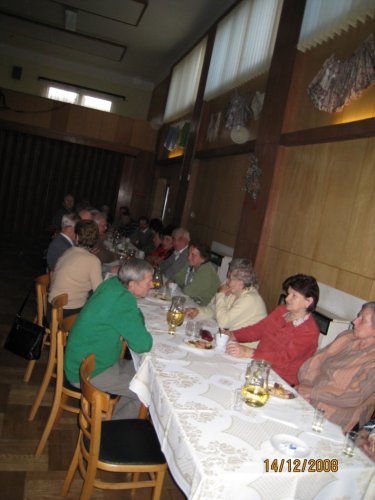 Beseda s důchodci - 14.12.2008